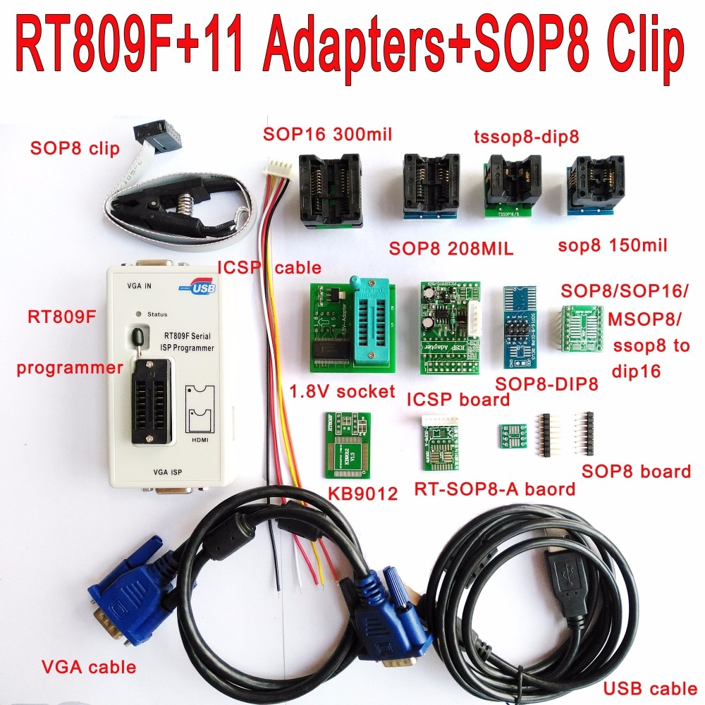  RT809F α׷ + 11  + SOP8 Ŭ Ŭ..